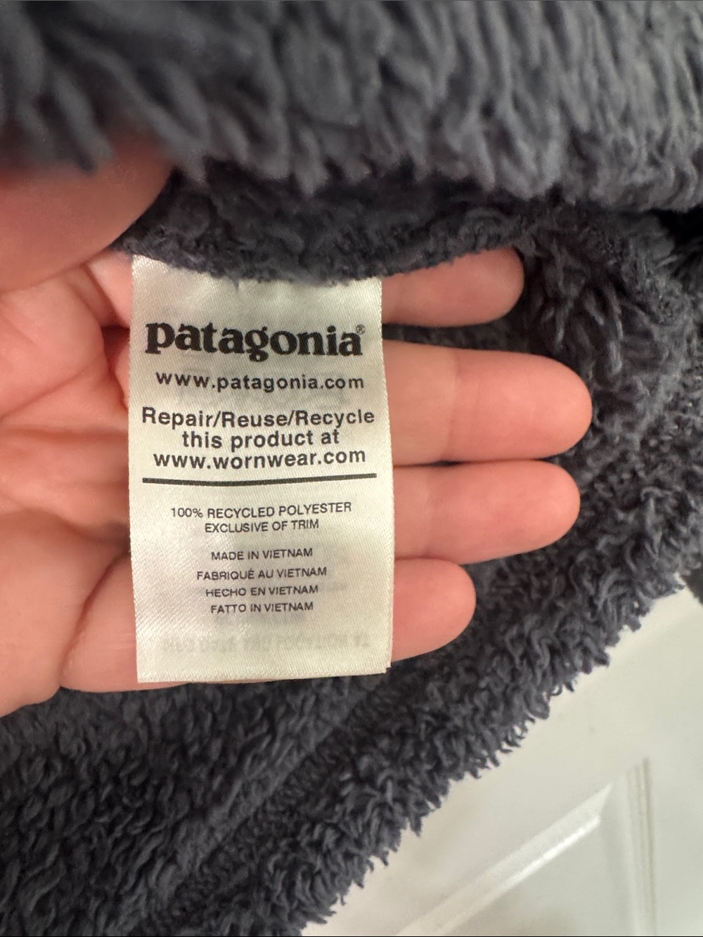 Patagonia Los Gatos High-Pile Fleece Quarter-Zip Pullover - Picture 2 of 4